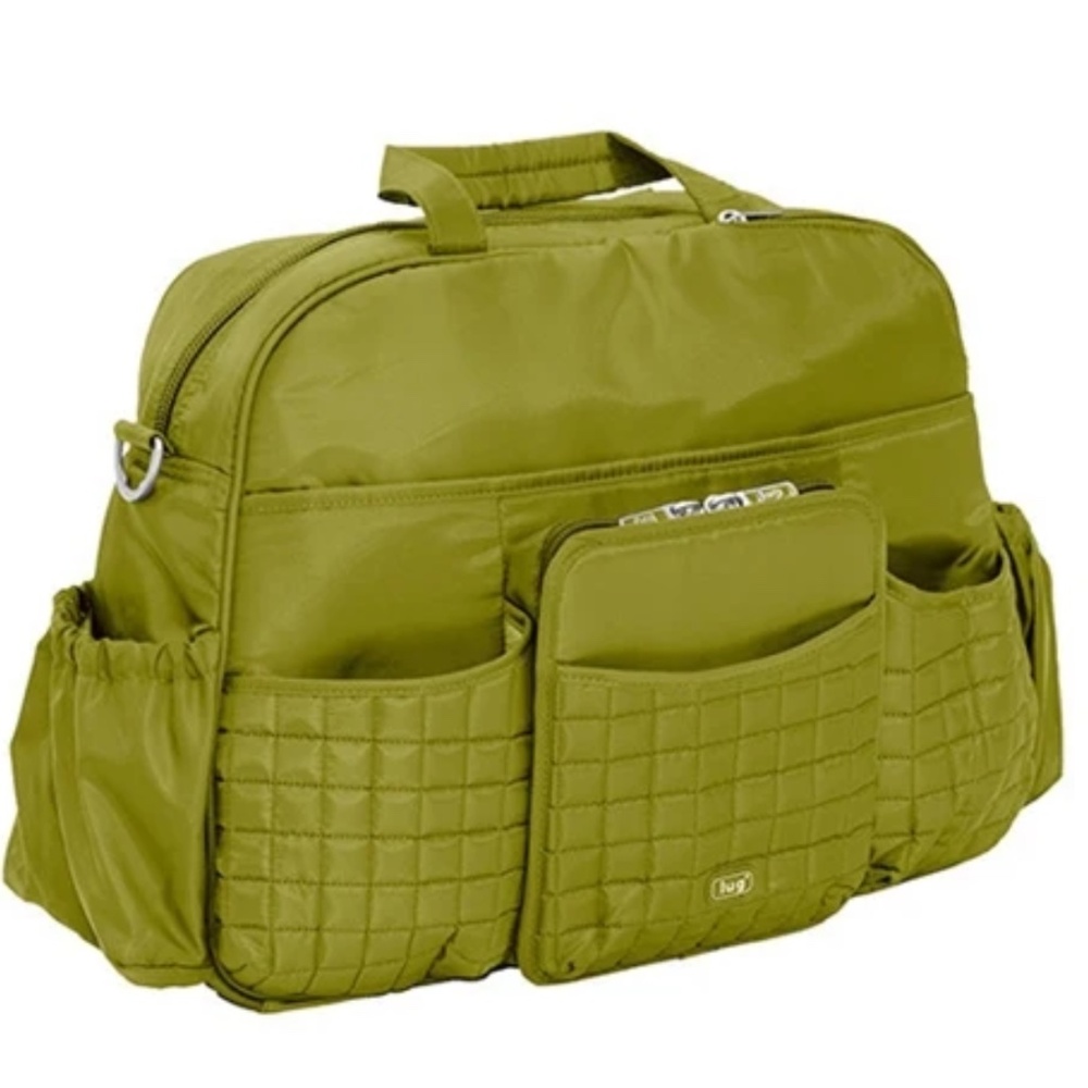 Frommers x Lug Tuk Tuk Diaper Bag in Grass Green